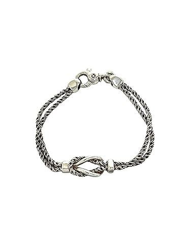 Tiffany & Co. TIFFANY&amp;Co. Tiffany Vintage Double Rope Center Knot Bracelet, Sterling Silver 925, Accessory 14228 (view 1)