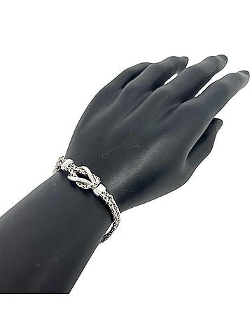 Tiffany & Co. TIFFANY&amp;Co. Tiffany Vintage Double Rope Center Knot Bracelet, Sterling Silver 925, Accessory 14228 (view 2)