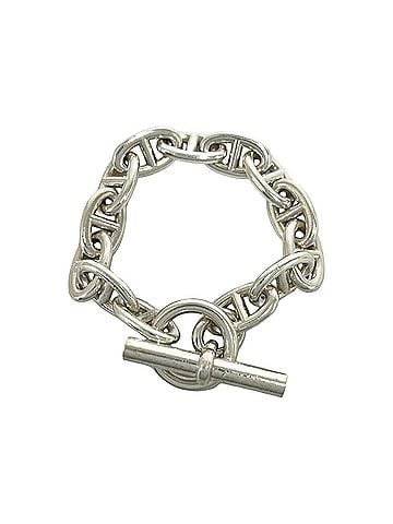 Hermès HERMES Chaine d'Ancre TGM 13-link bracelet, sterling silver 925, men's accessory, silver, 58253 (view 1)