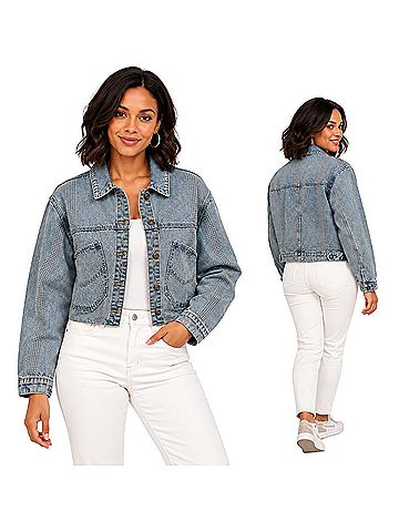 Joseph Ribkoff 212900 Denim Jacket (view 2)
