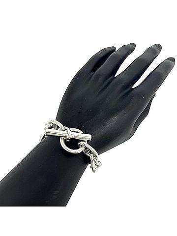 Hermès HERMES Chaine d'Ancre GM 13-link Sterling Silver 925 Chain Bracelet Accessory 32412 (view 2)