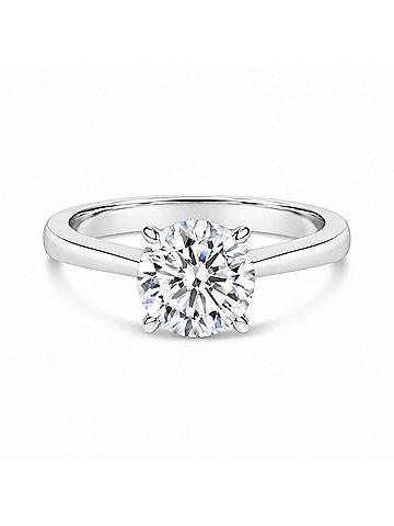 Haus of Brilliance IGI Certified 14K White Gold 2.0 Cttw Round Lab Grown Diamond Solitaire Engagement Ring (view 1)