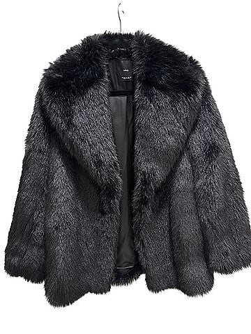 MNG Faux Fur Jacket (view 1)