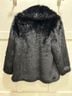 MNG 100% Polyester Black Faux Fur Jacket Size XS - photo 6