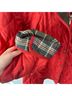 L.L.Bean 100% Polyester Plaid Red Brown Coat Size XL (petite) - photo 5