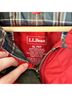 L.L.Bean 100% Polyester Plaid Red Brown Coat Size XL (petite) - photo 3