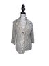 Susan Bristol Gray Brown Ivory Jacket Size S - photo 1