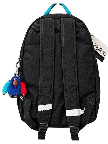Kipling Seoul Truly Black Rainbow Backpack (view 2)