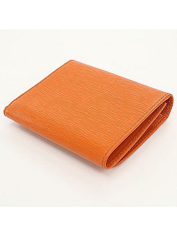 Prada PRADA Prada Tri-fold Wallet 1MH176 Vitello Move Women's Orange (view 2)