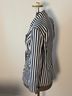 Emanuel Ungaro Stripes Black White Blazer Size 8 - photo 3
