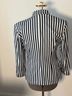 Emanuel Ungaro Stripes Black White Blazer Size 8 - photo 4