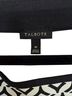 Talbots Print Black White Casual Dress Size 10 - photo 2