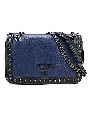 Prada PRADA Prada Shoulder Bag 1BD147 Chain Women's Blue (view 1)