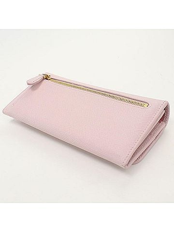Prada PRADA Prada Bi-fold Long Wallet 1MH132 Saffiano Multicolor Women's Pink (view 2)