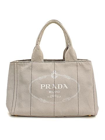 Prada PRADA Prada 2-way tote bag Canapa for women, gray (view 1)