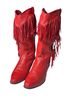 Dingo 100% Leather Red Boots Size 7 - photo 7