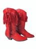 Dingo 100% Leather Red Boots Size 7 - photo 4