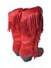 Dingo 100% Leather Red Boots Size 7 - photo 6