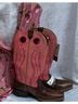 Ariat Pink Brown Boots Size 9 - photo 5