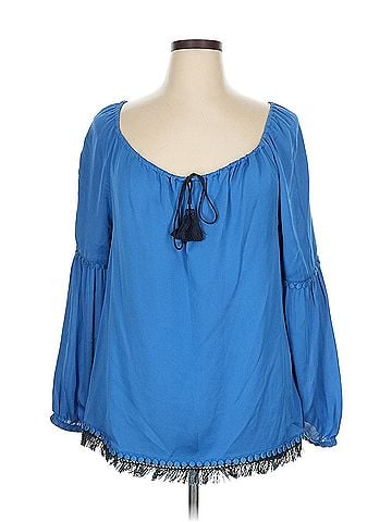 Tory Burch Tory Burch 3/4 Sleeve Silk Top (view 1)