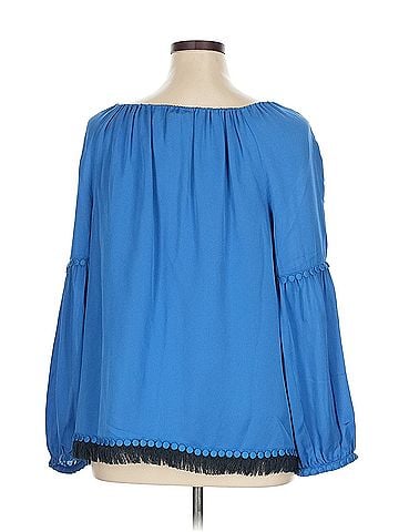 Tory Burch Tory Burch 3/4 Sleeve Silk Top (view 2)