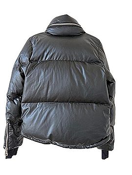 SAM. Goose Down Vegan Leather Puffer Jacket Jacket (view 2)