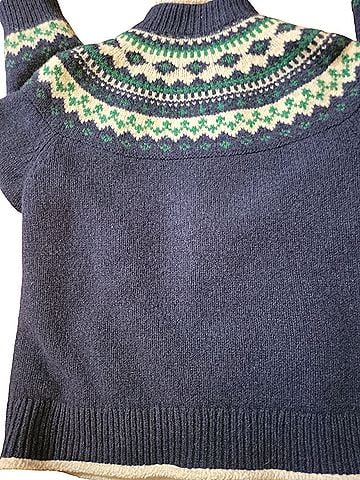 L.L.Bean L.L.Bean Fair Isle Jacket (view 2)