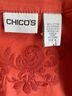 Chico's Red Jacket Size 0X - photo 3