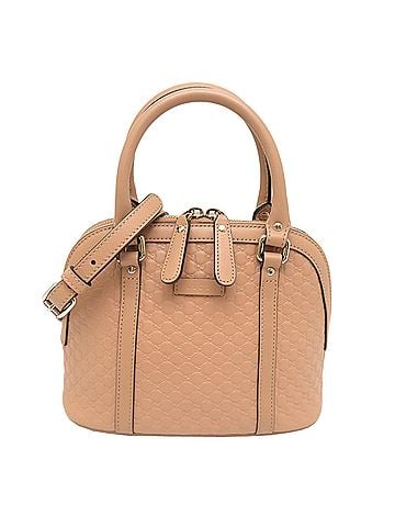 Gucci Gucci Microguccissima Shoulder Bag for Women, Handbag, 449654, Leather, Beige (view 1)