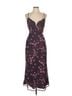 Lulus Floral Burgundy Lulus Cocktail Dress Size L - photo 1