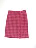 Talbots Houndstooth Multi Color Pink Wool Skirt Size 10 (petite) - photo 4