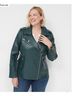 Lane Bryant Faux Leather Moto Jacket - photo 4