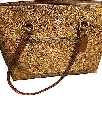Coach Leather Tote (view 1)