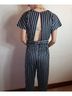 ASOS Stripes Blue White Casual Pants Size 6 - photo 3