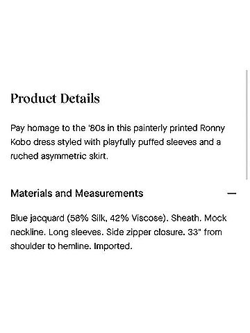Ronny Kobo Annika Cocktail Dress (view 2)