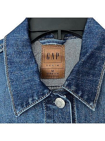 Gap Denim Stretch Jacket Jacket (view 2)