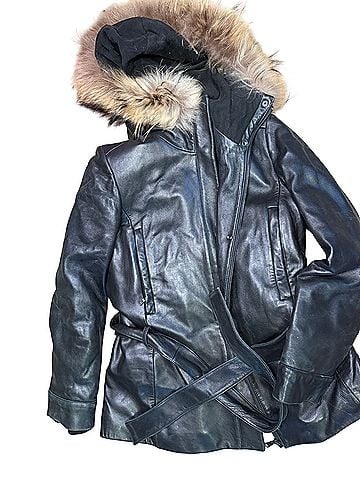 Andrew Marc Leather Jacket (view 1)