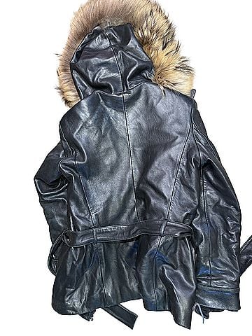 Andrew Marc Leather Jacket (view 2)