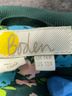 Boden 100% Polyester Print Green Boden Snow Jacket Size 10 - photo 5