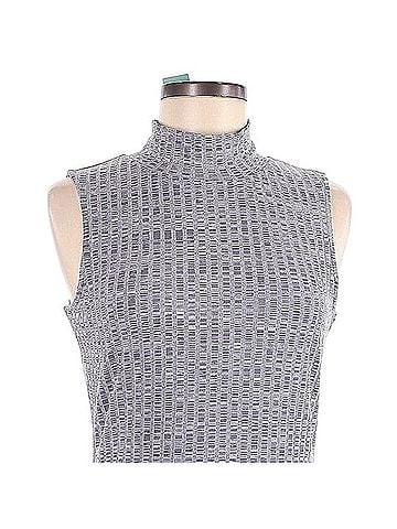 Pixley Mock Neck Knit Sleeveless Dress Casual Dress (view 2)