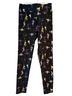 ModCloth Print Black Leggings Size S - photo 1
