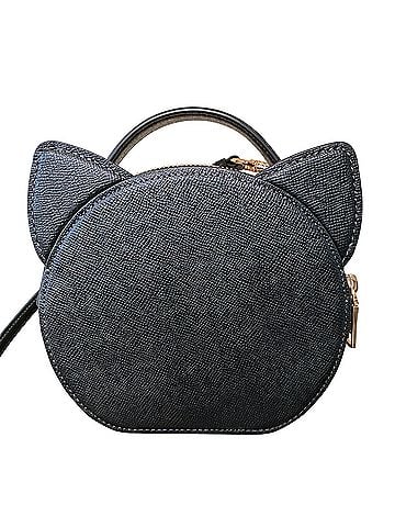 Coach Halloween Black Cat Crossbody Leather Crossbody Bag (view 2)
