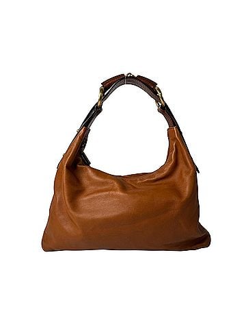 Gucci Gucci Horsebit One-Shoulder Bag, Leather, Genuine Camel, 115867, Women's (view 1)