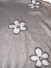 Hem & Thread 100% Polyester Floral White Tan Pullover Sweater Size S - photo 9