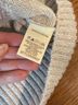 Hem & Thread 100% Polyester Floral White Tan Pullover Sweater Size S - photo 10