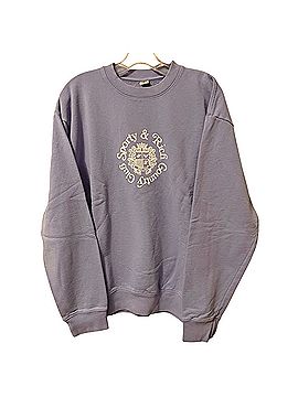 Sporty & Rich Monte Carlo Crewneck Pullover Sweater (view 2)