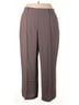 SPANX 100% Polyester Solid Brown Spanx Dress Pants Size 3X - photo 1