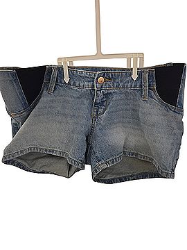Isabel Maternity Denim Shorts (view 1)
