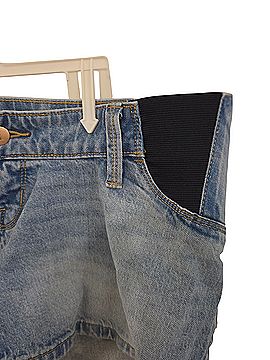 Isabel Maternity Denim Shorts (view 2)