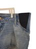 Isabel Maternity Blue Denim Shorts Size 2 - photo 2